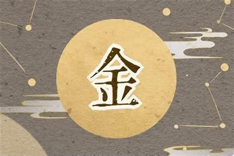 屬金名字|五行属金的字